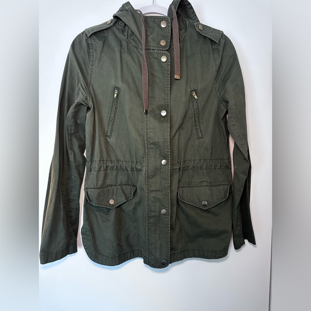 Iconic small green utility jacket